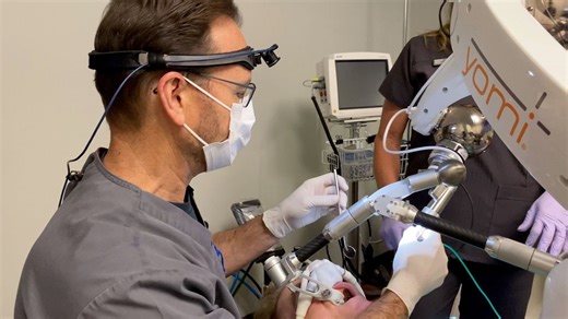 North Texas dentist uses first-ever FDA-cleared dental robot