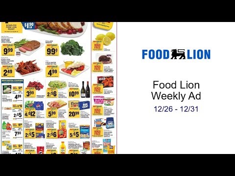 Food Lion Weekly Ad 12/26 - 12/31