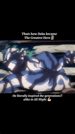 OkiroMina on Instagram: "Deku proves why he is the successor to All Might 😭😭 #anime #manga #reels #mha #deku #allmight #bokunoheroacademia #myheroacademia #bakugo #bakugoukatsuki #shigaraki #allforone #oneforall #fyp #trending #onepiece #bleack #explorepage #viral #demonslayer #opm"