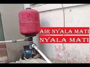 Memperdalam sumur bor yang sudah ada, karena air tekor