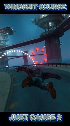 JUST CAUSE 3┃WINGSUIT COUSE┃#justcause3 #shorts #games #shortvideo #gaming #gameplay #funny