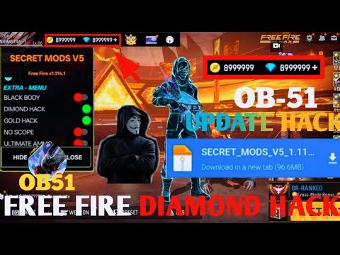 OB-51 DIAMOND HACK MOD MENU || UNLIMITED DIAMOND SCRIPT MOD APK 2025
