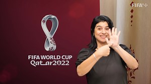277K views · 12K reactions | For the first time ever, FIFA is showing highlights of the World Cup with sign language! There’ll be highlights of all 64 matches  You can watch these highlights on FIFA+ https://www.fifa.com/fifaplus/en/tournaments/mens/worldcup/qatar2022/qatar-highlights | FIFA World Cup | Facebook