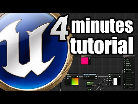 Unreal Engine 4 Minutes beginner tutorial - MASKED Material