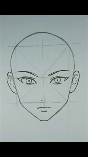 Easy Face drawing tutorial for beginners ✏️ #drawing #shorts
