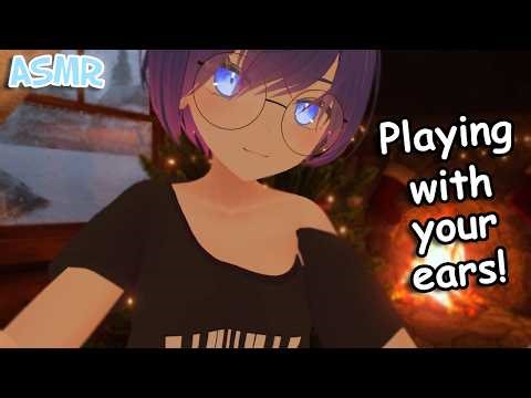 [VR ASMR] Warming You Up On a Cold Night~ (Ear Massage, Ear Tapping, Ear Blowing)