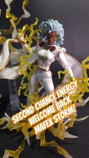 Unboxing Jim Lee Comic Variant Mafex Storm from Marvel's X-Men (2026 Version) #shorts