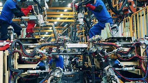 Car Body Workers Welding Car Body at a Car Manufacturing Facility. Stock Footage - Video of industry, assemble: 198737984