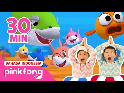 Bayi Hiu, Lagi dan Lagi | Kumpulan Lagu Anak Baby Shark | Pinkfong Bahasa Indonesia