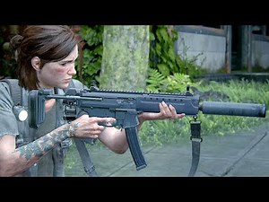 SMG (Ellie) ● Weapons in The Last of Us 2 / Stealth / Aggressive Kills (Grounded Gameplay)