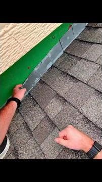 Step Flashing: The Roof's Secret Weapon! 🛡️✨ #RoofingTips #HomeMaintenance