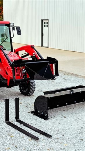 Buy the VersaFrame System, VersaForks, VersaPusher, and Add-A-Wrecker exclusively from Good Works Tractors at https://www.goodworkstractors.com/product/gwt-versaforks-pallet-forks/ | Good Works Tractors