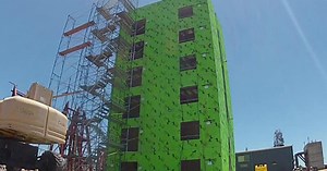 Six-story UCSD building put to earthquake test