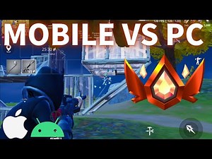 DOMINATING PC Players On Fortnite Mobile… (120 FPS Ranked Gameplay)
