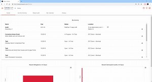 Change Location Before Initiating an Audit