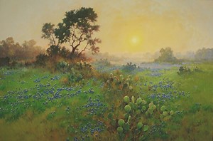 Texas hill landscape paintings on exhibit in Vail