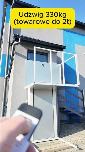 Winda osobowa dla niepełnosprawnych lub towarowa