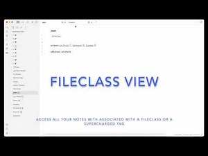 Metadata Menu 0.3.6 - Fileclass view and Supercharged tags aliases