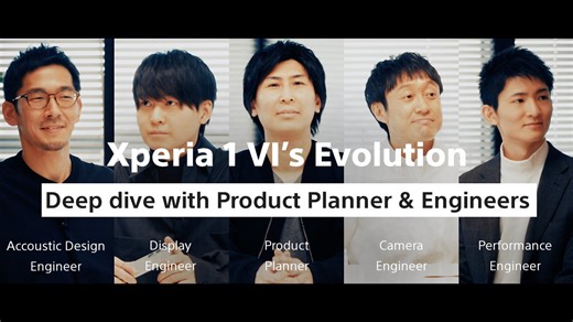 Deep dive into Xperia 1 VI's evolution. Watch on YouTube here: https://youtu.be/v5vZpHNJAsM Watch as Xperia’s engineers and product planner discuss the improvement of Xperia 1 VI's technology and performance - including camera, display, audio and battery. Go behind the scenes of a device brought to life as they discuss their meticulous attention to detail, the challenges they faced, and the heartfelt intentions of developers. This is how we bring emotion (Kando) to the palm of your hands. #SonyX