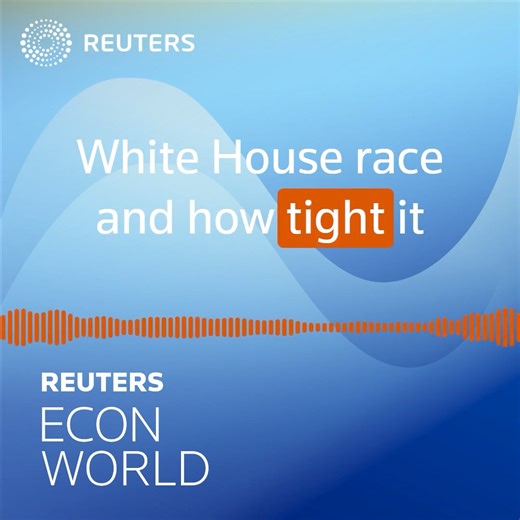 The White House race looms over markets. Hear more on this week’s episode of Reuters Econ World https://reut.rs/3Xwa7kd | Reuters