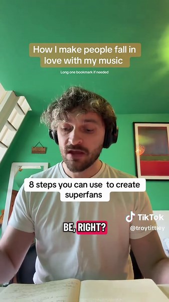 Here’s how you can make strangers turn into superfans, good music is a pre requisite, and following on from that - if you can learn how to create strong hooks for new fans, never beg for attention, reply meaningfully to comments, make it easy for them to become a fan, make them feel special for being a part of your musical journey, stay top of mind, deliver on your promises and surprise and delight you’re gonna have a better time of it #fyp #musicmarketing #marketing #socialgrowth #tiktokgrowth