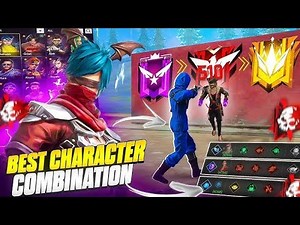 🔥 Best Character Combination for CS Ranked | Free Fire CS Tips 2025