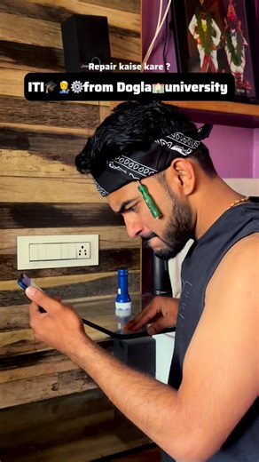 Rohann🎧 on Instagram: "YouTube tutorial + ITI from Dogla University 🔧😂 . @rohan_r_raut . repair comedy, iti student meme, electrician funny, desi jugaad, youtube tutorial funny, socket repair meme, ITI students mechanic #fypppppppppppppppppppppppppppppppppppppppppppppppppppppppppppppppppppppp #instagood #itistudents #reels"