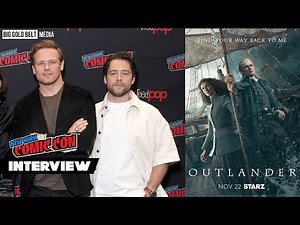 Sam Heughan & Richard Rankin Interview | STARZ's "Outlander" Season 7: Part Two" | NYCC 2024