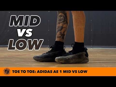 TOE TO TOE: Adidas AE 1 'Ascent' Low vs Mid! In Depth Performance Review and Comparison.