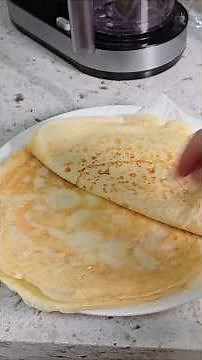 Recipe for soft and delicious crepes #recipe #food #crepes #crepes