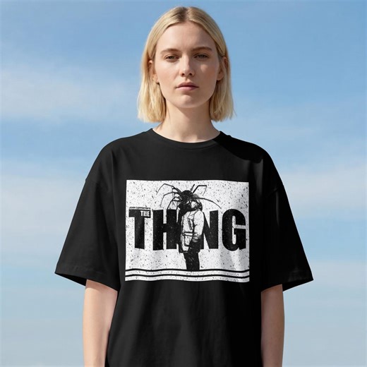 The Thing Movie T-shirt: John Carpenter Horror Film Shirt, Vintage Cult Sci-fi Cinema Tee - Etsy