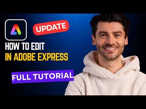 How to Edit in Adobe Express [2026 Full Guide]