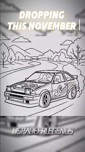 FR Legends Coloring Book (OFFICIAL DROP) 🎨🔥 ‪@SPADEFRL‬ (#shorts)