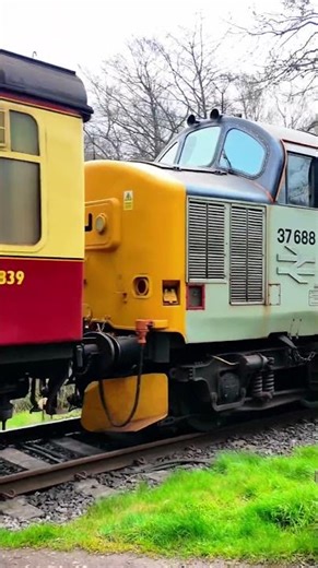 This diesel engine sound is insane #locomotive #railway #asmr