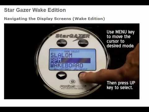 How to use the Version 8 Stargazer Wake S system