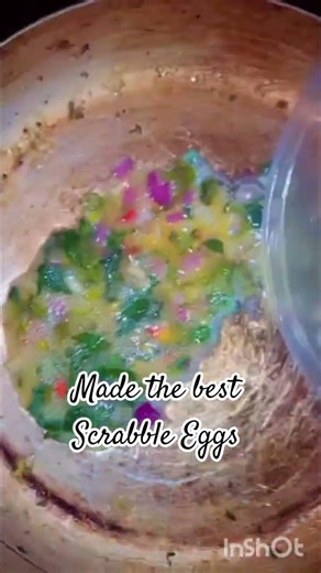 I made the best Scrabble Eggs