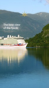 73 reactions | Some views are best experienced up close. Cruise through the Norwegian fjords and take in every breathtaking moment ️ | P&O Cruises | Facebook