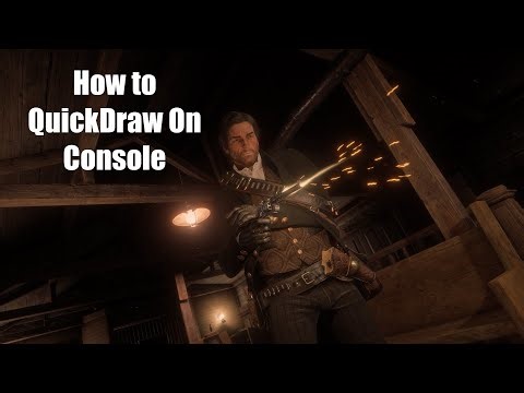How to QuickDraw | Rdr2 | Console Guide | 2025