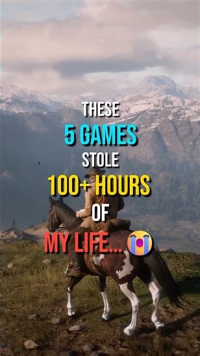 These 5 AAA Games Stole 100+ Hours Of My Life 🤯 #shorts #gaming g