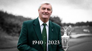 Ivor Robson: Golf pays tribute as 'voice of The Open and the DP World Tour' dies aged 83