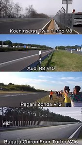 32K views · 16K reactions | V8 vs V10 vs V12 vs W16  ¿Cuál es tu sinfonía favorita?  #CarLovers #Supercars #Carreras #Automovilismo #noticiasdeautos #coches #automotive | Autoproyecto | Facebook