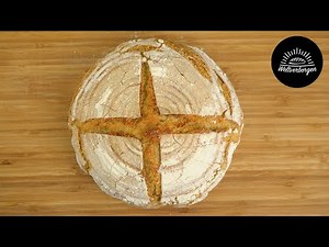 Bread without yeast with the easiest sourdough recipe!