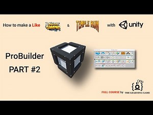 how to make a ENDLESS RUNNER game in unity? : [part 2] how to use ProBuilder? #2