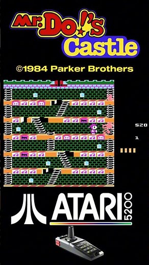 Mr. Do!’s Castle (Machine type: Atari 5200) 4K
