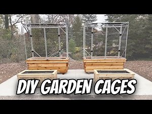 How To Make These DIY Garden Bed Enclosures
