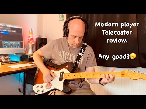Guitar review: Fender Telecaster modern player, thin-line deluxe.