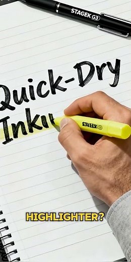 Black Gel Pens, 6 Pack Fine Point Smooth Writing Pens with 3 Extra Refills –