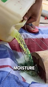 Traditional way of preserving wood explained. | Charity Bisteroso