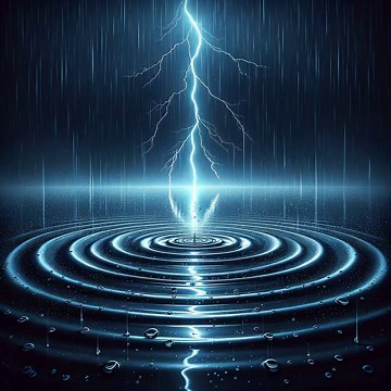 Fire and Rain Sounds – Campfire Crackle and Soft Thunder for Relaxation
