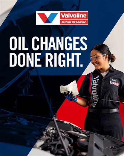 When you stay in your car, you can SEE the difference. Get an 18-point maintenance check* with your oil change and keep cruising. | Valvoline Instant Oil Change